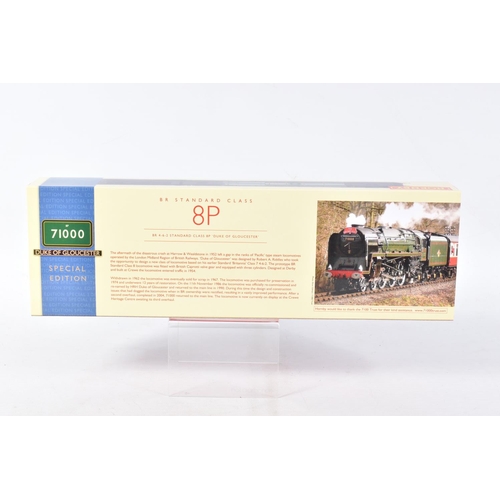 235 - A BOXED SPECIAL EDITION HORNBY RAILWAYS OO GAUGE STANDARD CLASS 8P LOCOMOTIVE AND TENDER, 'Duke of G... 