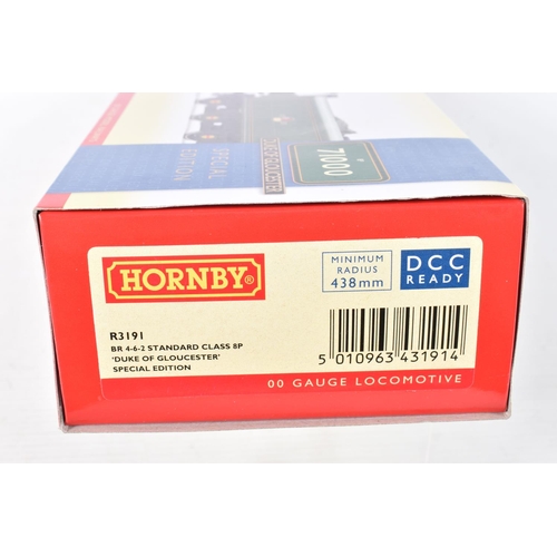 235 - A BOXED SPECIAL EDITION HORNBY RAILWAYS OO GAUGE STANDARD CLASS 8P LOCOMOTIVE AND TENDER, 'Duke of G... 