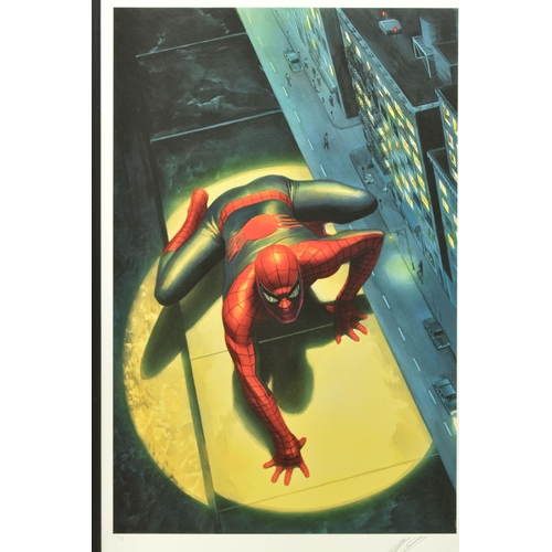 306 - ALEX ROSS FOR MARVEL COMICS (AMERICAN CONTEMPORARY) 'THE SPECTACULAR SPIDERMAN', a signed limited ed... 