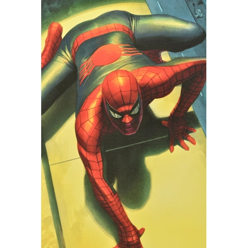 306 - ALEX ROSS FOR MARVEL COMICS (AMERICAN CONTEMPORARY) 'THE SPECTACULAR SPIDERMAN', a signed limited ed... 