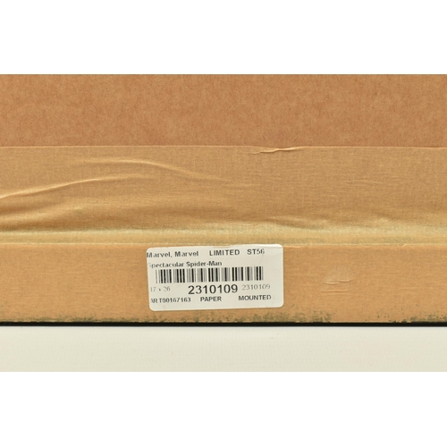 306 - ALEX ROSS FOR MARVEL COMICS (AMERICAN CONTEMPORARY) 'THE SPECTACULAR SPIDERMAN', a signed limited ed... 