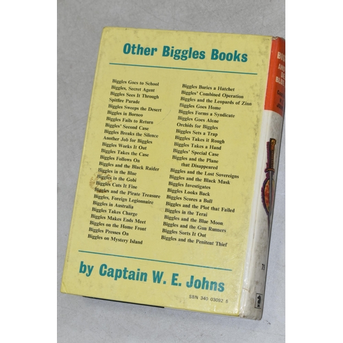 617 - JOHNS; Capt. W.E, Biggles and the Deep Blue Sea, 1st Edition, published by Brockhampton Press Ltd, 1... 