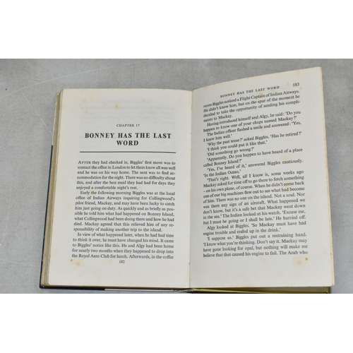 617 - JOHNS; Capt. W.E, Biggles and the Deep Blue Sea, 1st Edition, published by Brockhampton Press Ltd, 1... 