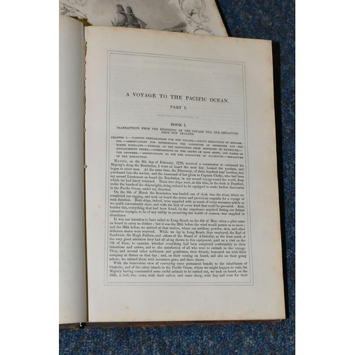 687 - THE VOYAGES OF CAPTAIN JAMES COOK ROUND THE WORLD, Illustrated With Maps And Engravings On Wood And ... 