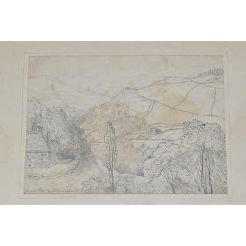 688 - RHODES; Frederick. Sketches From Nature, a series of twenty-seven original pencil/charcoal drawings ... 