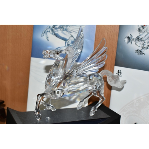 417 - THE SWAROVSKI CRYSTAL 'FABULOUS CREATURES' TRILOGY OF FIGURES, all boxed and with certificates, comp... 