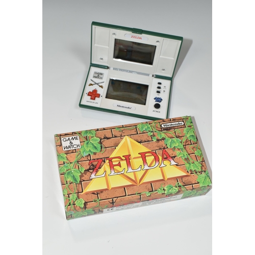 364 - ZELDA NINTENDO GAME & WATCH BOXED, includes the system and instruction manual, requires new batterie... 