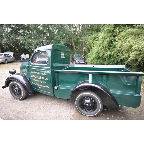 1000 - A 1955 FORD-FORDSON THAMES E83W STEEL BACK PICKUP - RNY 935 - This vehicle was first registered in O... 