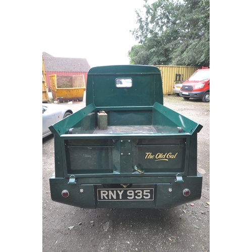 1000 - A 1955 FORD-FORDSON THAMES E83W STEEL BACK PICKUP - RNY 935 - This vehicle was first registered in O... 