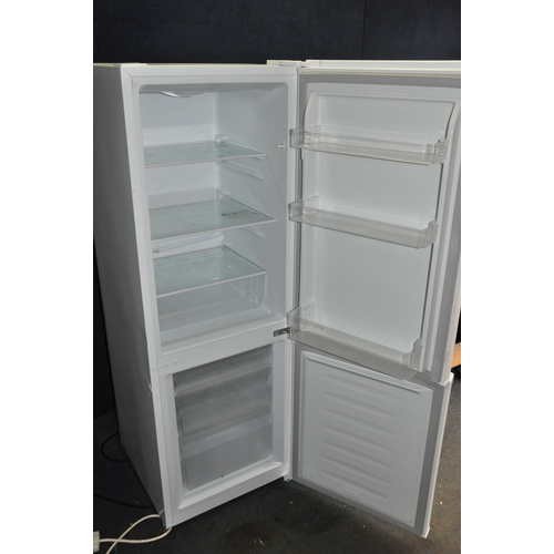 1077 - AN ESSENTIALS C50BW16 FRIDGE FREEZER width 50cm x depth 56cm x height 143cm (PAT pass and working at... 