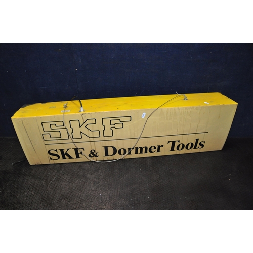 1078 - A 'SKF AND DORMER TOOLS' SHOP ADVERTISING SIGN with illumination to inside (no tube or plug so untes... 