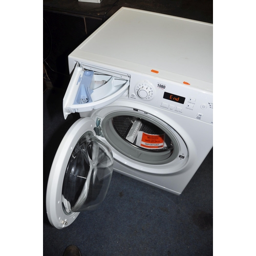 1080 - A HOTPOINT AQUARIUS WMAQF721 SHALLOW WASHING MACHINE width 60cm x depth 54cm x height 85cm (PAT pass... 