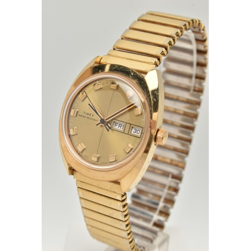 59 - TWO WRISTWATCHES, the first a 9ct gold, hand wound movement, round dial, Arabic numerals, subsidiary... 