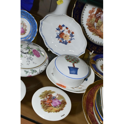 572 - A QUANTITY OF ASSORTED CERAMICS, including an Enesco Guinness Toucan jug, G0046, height 21cm, a Carr... 