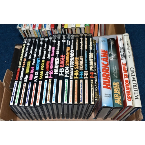 331 - TWO BOXES OF BOOKS containing forty-five titles in hardback and paperback format, one box comprises ... 