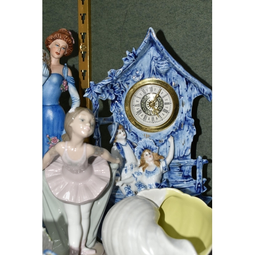 351 - A GROUP OF ROYAL DOULTON, COALPORT, BESWICK, POOLE AND OTHER CERAMICS, to include Royal Doulton Coll... 