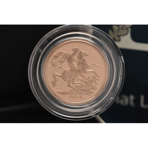 143 - ROYAL MINT QUEEN ELIZABETH II CELEBRATION PROOF SOVEREIGN STUCK ON June 2nd 2018, for the 65th Anniv... 