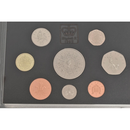 134 - TWO CASED SETS OF COINS, to include a 1994 United Kingdom Proof Coin Collection, and a 1993 United K... 