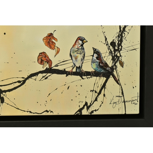 305 - KAY DAVENPORT (BRITISH CONTEMPORARY) 'TAKING FLIGHT', a signed limited edition print depicting birds... 