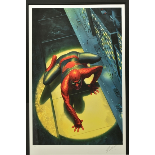 313 - ALEX ROSS FOR MARVEL COMICS (AMERICAN CONTEMPORARY) 'THE SPECTACULAR SPIDERMAN', a signed limited ed... 