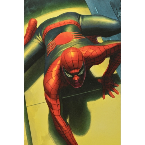 313 - ALEX ROSS FOR MARVEL COMICS (AMERICAN CONTEMPORARY) 'THE SPECTACULAR SPIDERMAN', a signed limited ed... 