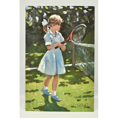 316 - SHERREE VALENTINE DAINES (BRITISH 1959) 'PLAYFUL TIMES I', a signed limited edition print on board d... 