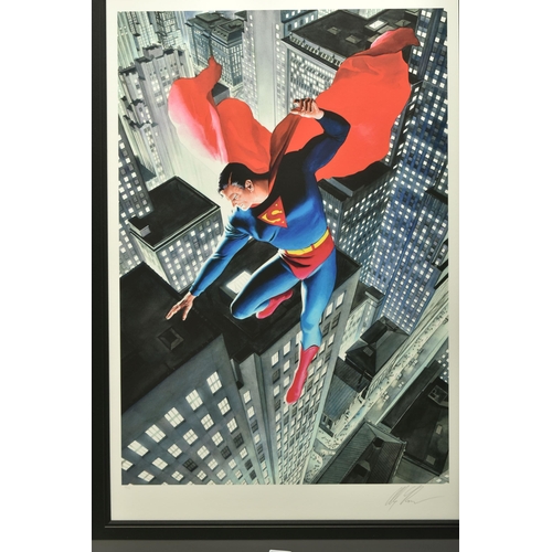 329 - ALEX ROSS FOR DC COMICS (AMERICAN CONTEMPORARY) 'SUPERMAN: TWENTIETH CENTURY' signed limited edition... 