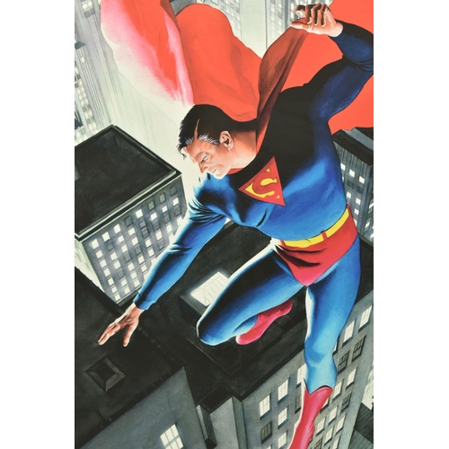 329 - ALEX ROSS FOR DC COMICS (AMERICAN CONTEMPORARY) 'SUPERMAN: TWENTIETH CENTURY' signed limited edition... 