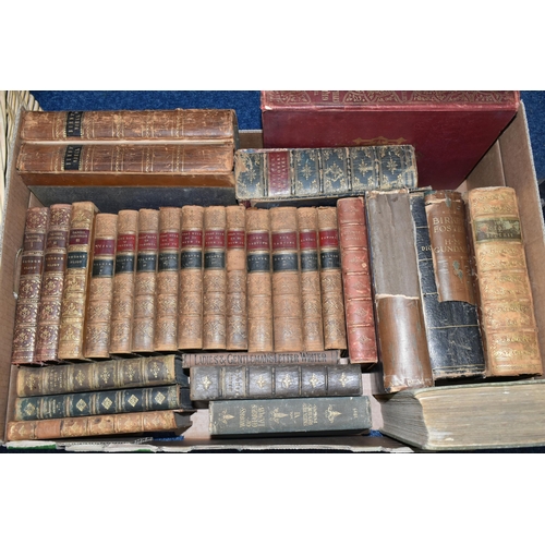 379 - THREE BOXES OF BOOKS containing approximately sixty-five miscellaneous titles in hardback and paperb... 