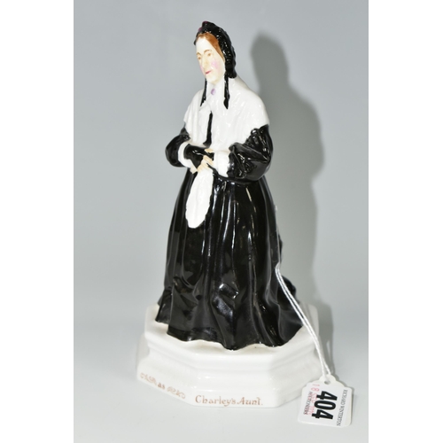 404 - A ROYAL DOULTON FIGURE - 'MR W S PENLEY AS CHARLEY'S AUNT', model no HN35, issued 1913-1936, black p... 