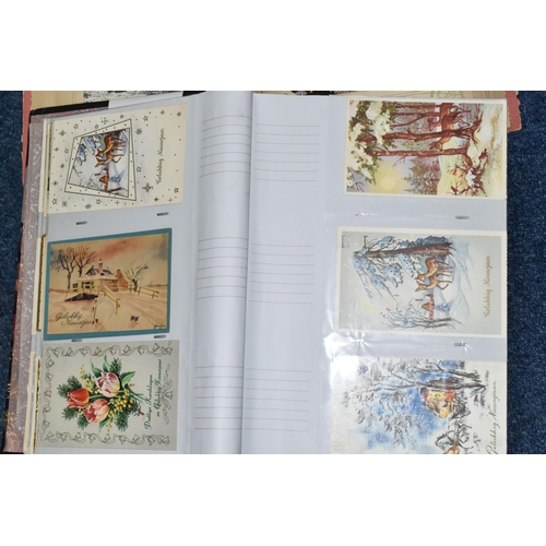 473 - POSTCARDS, Two Albums containing approximately 585 miscellaneous Postcards, mostly from the early 20... 