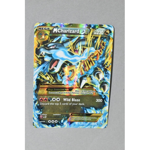 491 - POKEMON M CHARIZARD SERCRET RARE CARD, M Charizard 108/106 Flashfire card, is in excellent condition... 