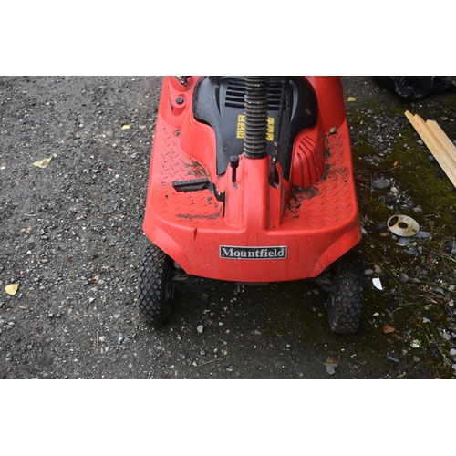 Mountfield 725m ride online on mower