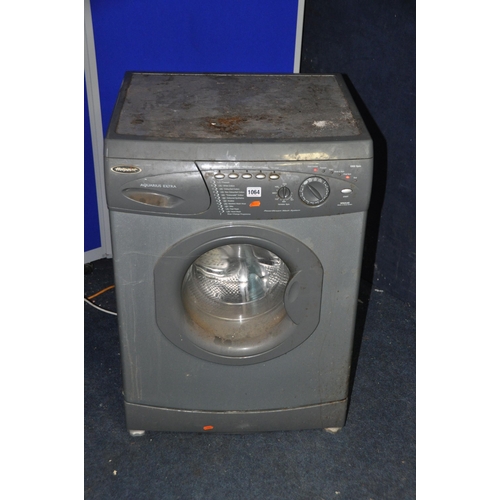 1064 - A HOTPOINT WMA46 AQUARIUS EXTRA 1300 SPIN WASHING MACHINE, width 60cm x depth 57cm x height 85cm (co... 