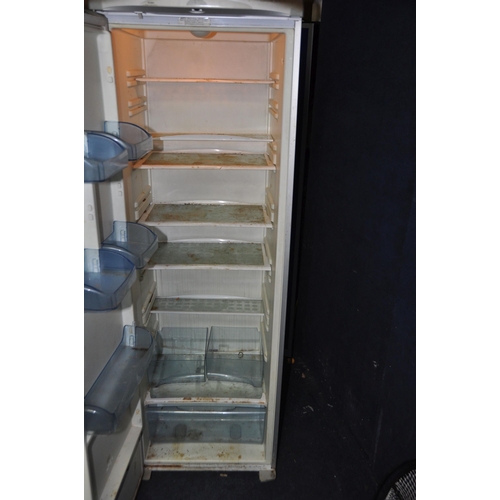 1075 - A HOTPOINT RLM80 TALL FRIDGE, width 60cm x depth 60cm x 180cm (condition: extremely dirty, PAT pass ... 