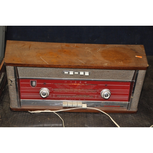 1088 - A VINTAGE COSSOR CR4212A VALVE RADIO and a Philips EL3555A/15 reel to reel player (both PAT fail due... 