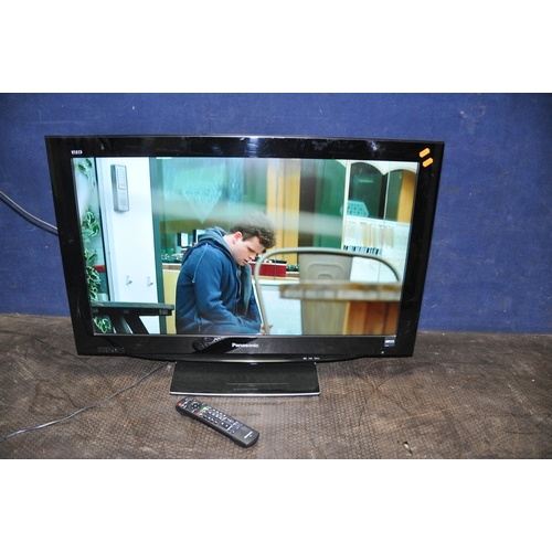 1090 - A PANASONIC TX-37LZD81 37in TV with remote (PAT pass and working)