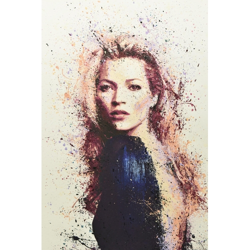 308 - DANIEL MERNAGH (BRITISH CONTEMPORARY) 'MODERN MUSE ', a signed limited edition print on paper depict... 