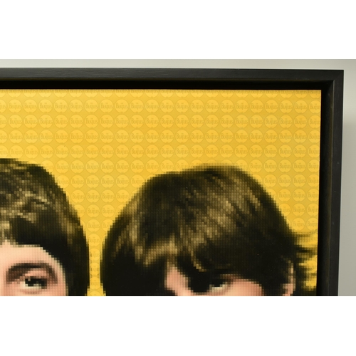 310 - NICK HOLDSWORTH (BRITISH CONTEMPORARY) 'THE BEATLES - SGT PEPPER',  pixelated portraits of The Beatl... 