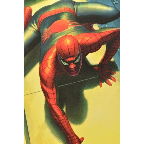 314 - ALEX ROSS FOR MARVEL COMICS (AMERICAN CONTEMPORARY) 'THE SPECTACULAR SPIDERMAN', a signed limited ed... 