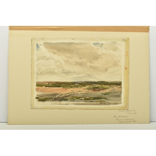 336 - THOMAS COLLIER (1840-1891) AN OPEN LANDSCAPE, signed and dated July 1878 bottom right, watercolour o... 