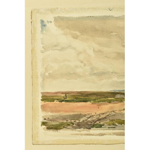 336 - THOMAS COLLIER (1840-1891) AN OPEN LANDSCAPE, signed and dated July 1878 bottom right, watercolour o... 