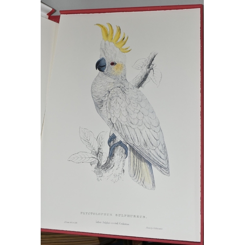 488 - THE PARROTS Die Papageien - Les Perroquets, Edward Lear, The Complete Plates, complete with text vol... 