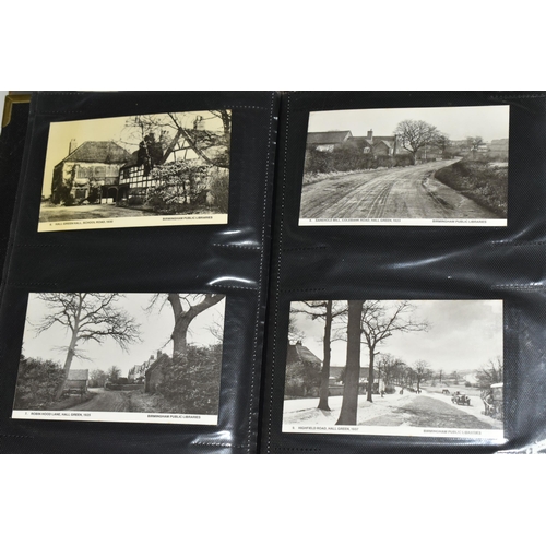 496 - TWO POSTCARD ALBUMS, album one contains approximately 184 postcards, mainly of various locales in Bi... 