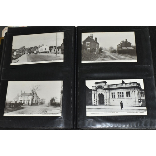 496 - TWO POSTCARD ALBUMS, album one contains approximately 184 postcards, mainly of various locales in Bi... 