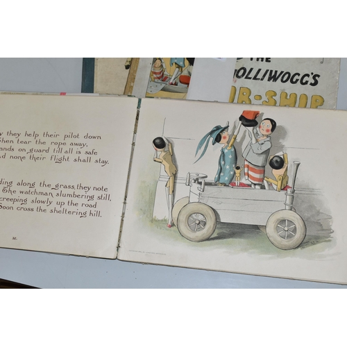 497 - UPTON; Florence K, three vintage book titles from the Author, The Golliwogg's Air-Ship, The Golliwog... 