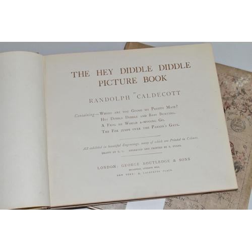 498 - CALDECOTT; R, two vintage book titles from the Author, Picture Book (No.2) and The Hey Diddle Diddle... 