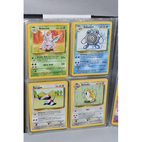 499 - POKEMON COMPLETE BASE SET, all 102 cards are included, condition ranges from good to  excellent (1)