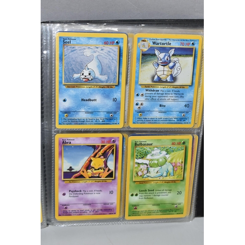 499 - POKEMON COMPLETE BASE SET, all 102 cards are included, condition ranges from good to  excellent (1)