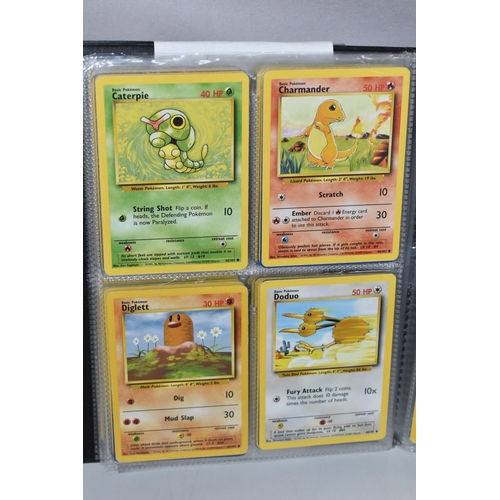 499 - POKEMON COMPLETE BASE SET, all 102 cards are included, condition ranges from good to  excellent (1)